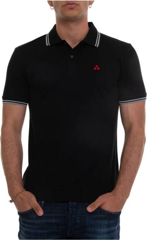 Peuterey Klassiek Polo Shirt Zwart Heren