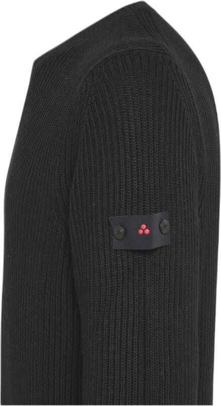 Peuterey Round-neck Knitwear Zwart Heren
