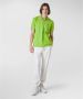 Peuterey Short-sleeved polo shirt in stretch cotton. Groen Heren - Thumbnail 2
