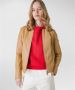 Peuterey Glamoureuze leren bikerjas Bruin Dames - Thumbnail 2