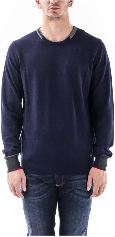 Peuterey Truien met ronde hals Blauw Heren