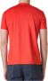 Peuterey T-shirt with lettering on the collar Rood Heren - Thumbnail 3