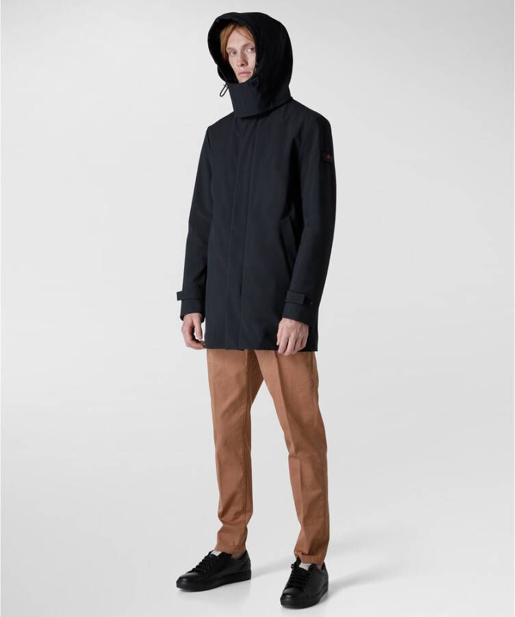 Peuterey Tech Urban Active Coat Zwart Heren