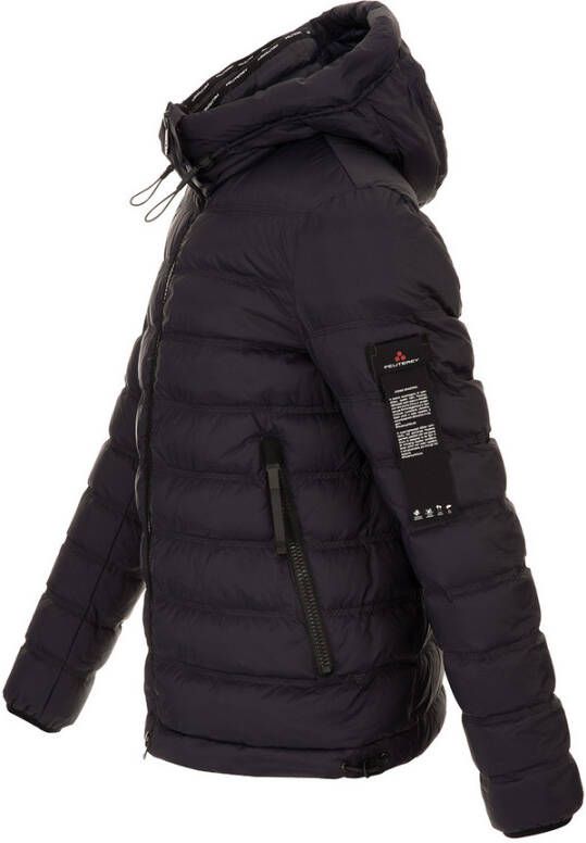 Peuterey Ultra-lightweight and Semi-shiny Down Jacket Blauw Heren