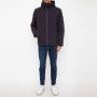 Peuterey Elastische Nylon Jas met Gerecyclede Synthetische Vulling Blue Heren - Thumbnail 2