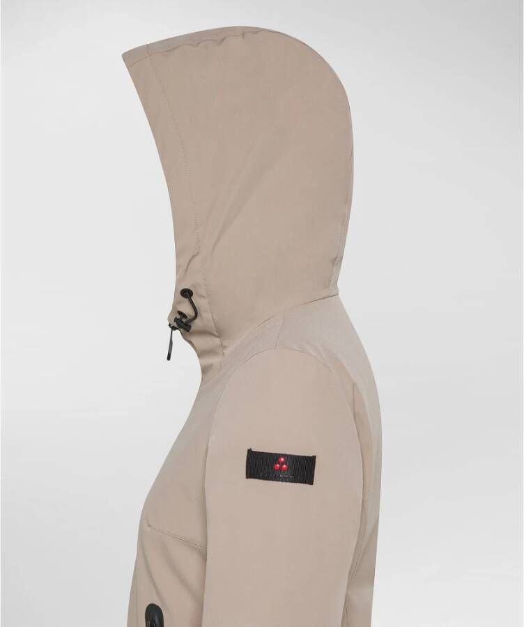 Peuterey Winterjas Gladde technische donsjas Grijs Dames