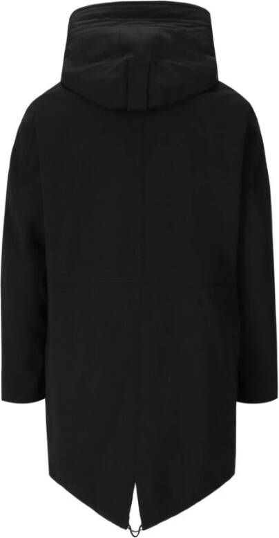 Peuterey Kasa ND 03 Zwarte Parka Ultieme Winterstijl Zwart Heren