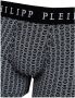 Philipp Plein 2-Pack Boxershorts Hoogwaardig katoen met elasticiteit Zwart Heren - Thumbnail 9