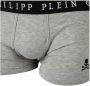 Philipp Plein Boxerset 2-Pack Hoogwaardig katoen Elastische tailleband Grijs Heren - Thumbnail 2