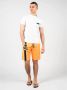 Philipp Plein Strandshorts met elastische tailleband en mesh voering Oranje Heren - Thumbnail 2