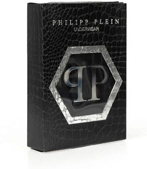 Philipp Plein Modern Boxer Stijl Bh Set Grijs Dames