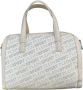 Plein Sport Eco-Leren Crossbody Tas met Logo Print White Dames - Thumbnail 3