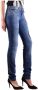 Philipp Plein Donkerblauwe Skinny Jeans met Uniek Patroon Blauw Dames - Thumbnail 2