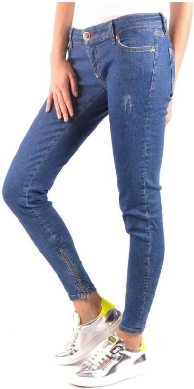 Philipp Plein Rockstar Skinny Jeans Blauw Dames