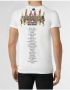 Philipp Plein F White T-Shirt Unisex Handwas Italiaans Gemaakt White Heren - Thumbnail 2