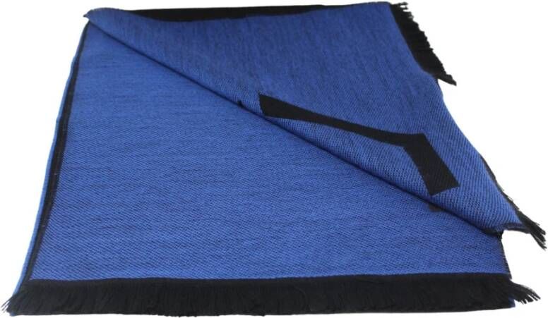 Philipp Plein Silky Scarves Blauw Heren