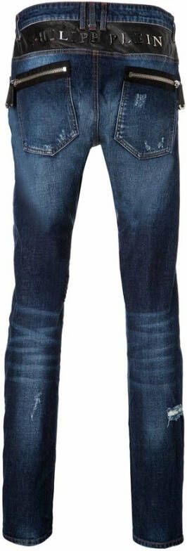 Philipp Plein Skinny Jeans Blauw Heren