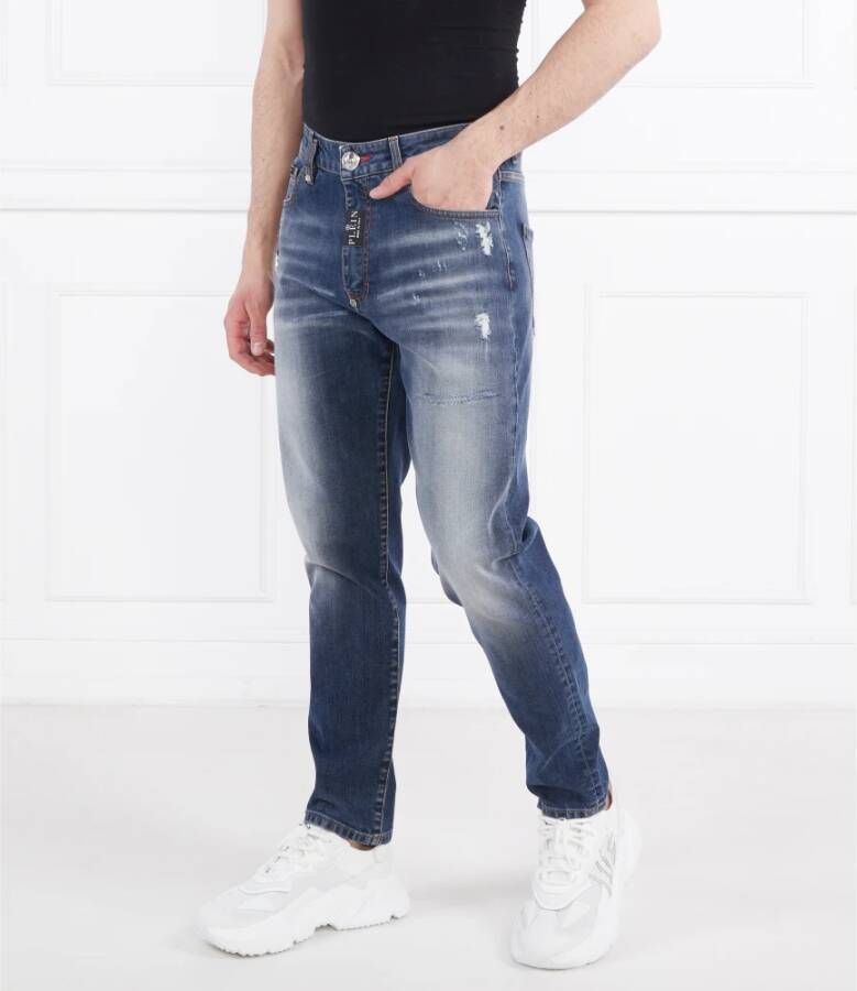 Philipp Plein Upgrade je denimstijl met Skinny Jeans Blauw Heren