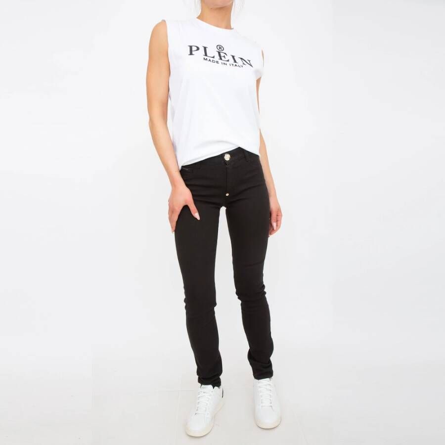 Philipp Plein Modieuze Skinny Jeans Zwart Dames