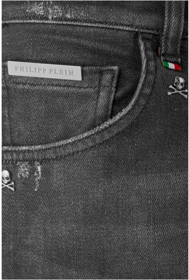 Philipp Plein Slim-fit jeans Grijs Heren