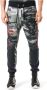 Philipp Plein Camo Multicolor Slim-Fit Sweatpants Groen Heren - Thumbnail 2