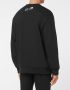 Philipp Plein Mjo0923 Sweatshirt Stijlvol en Comfortabel Zwart Heren - Thumbnail 2