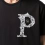 Philipp Plein T-shirt Round Neck SS Money Zwart Heren - Thumbnail 4