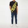 Philipp Plein Klassiek Zwart Katoenen T-Shirt Zwart Heren - Thumbnail 2