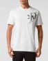 Philipp Plein Witte T-shirts en poloshirts White Heren - Thumbnail 2