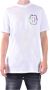 Philipp Plein Korte Mouw T-shirt van Glas met Holografische Print White Heren - Thumbnail 2