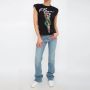 Philipp Plein Casual Katoenen T-shirt voor vrouwen Zwart Dames - Thumbnail 2