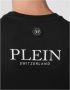 Philipp Plein T-shirt ronde nek SS schetsen schedel kristal Black Heren - Thumbnail 3