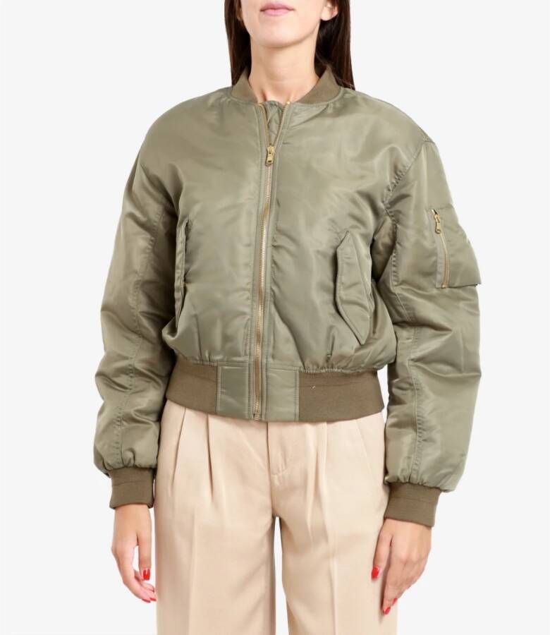 Philippe Model Groene bomberjack met stoere uitstraling en stedelijke allure Groen Dames