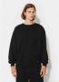 Philippe Model Bastien Oversized Zwart Crew Neck Sweatshirt Black Heren - Thumbnail 2