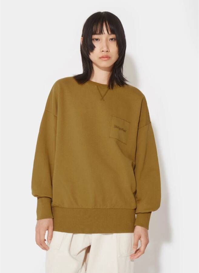 Philippe Model Hedendaagse Franse stijl sweatshirt Bruin Dames