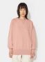 Philippe Model Brigitte Crew Sweatshirt Italiaans Vakmanschap Oversized Fit Pink Dames - Thumbnail 2