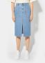 Philippe Model Moderne denim rok met Franse vrouwelijke stijl Blauw Dames - Thumbnail 2