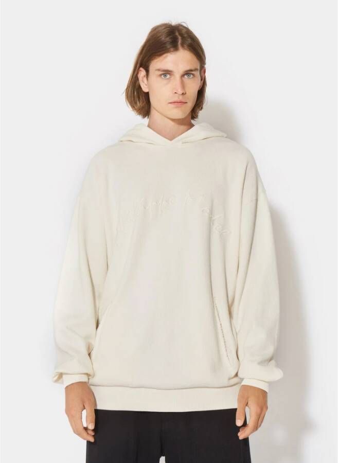 Philippe Model Moderne Franse stijl hoodie Beige Heren