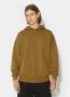 Philippe Model Jerome Oversized Hoodie in Mosterdgeel Green Heren - Thumbnail 2
