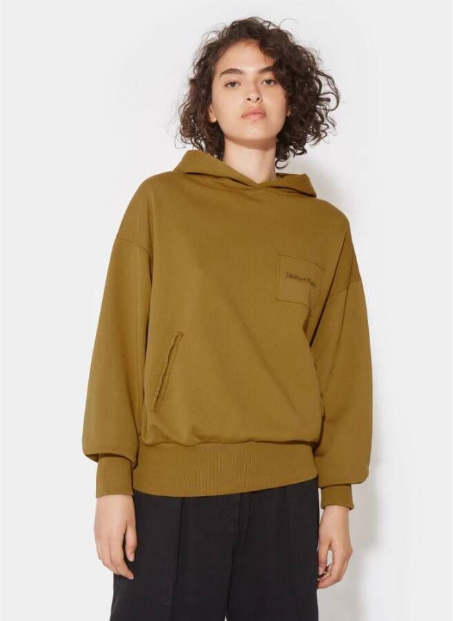 Philippe Model Hedendaagse Franse stijl Julie Hoodie Groen Dames