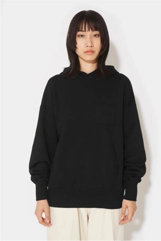 Philippe Model Hoodie in eigentijdse Franse stijl Zwart Dames