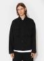 Philippe Model Zwarte denim militaire stijl jas Black Heren - Thumbnail 3