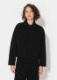 Philippe Model Zwarte denimjas met Franse essentie Black Dames - Thumbnail 3