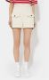 Philippe Model Chique Franse Stijl Denim Bermuda Shorts White Dames - Thumbnail 2