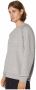 Philippe Model Grijze Melange Sweatshirt Eigentijdse Stijl Gray Heren - Thumbnail 7