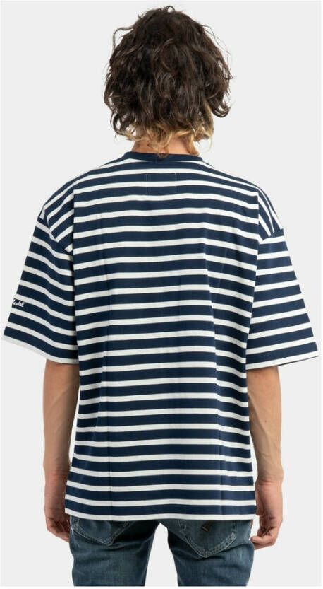 Philippe Model T-shirt Blauw Heren