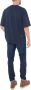 Philippe Model Heren T-shirt van puur katoen met contrasterend borduurwerk Blue Heren - Thumbnail 2