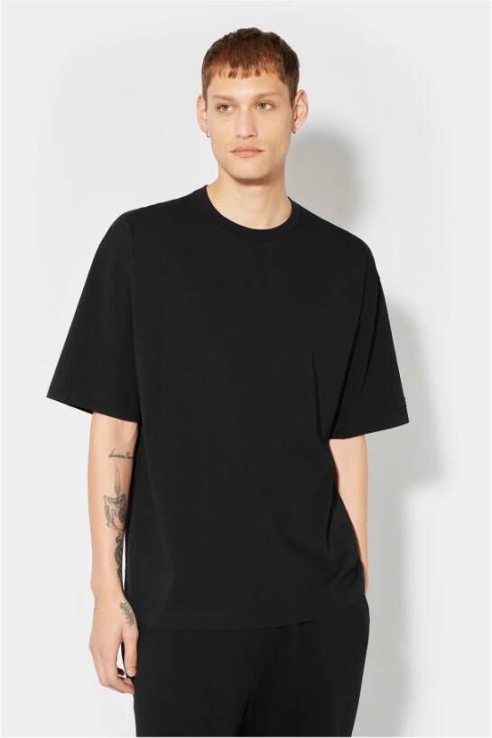 Philippe Model Essence T-Shirt Coast Cover Oversized Fit Zwart Heren