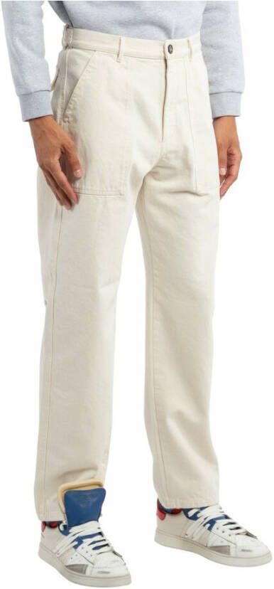 Philippe Model Trousers Wit Heren