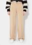 Philippe Model Stromende Stof Hoge Taille Broek Brown Dames - Thumbnail 2